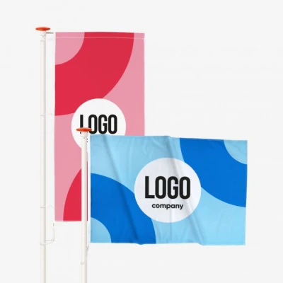 Vlag eigen formaat